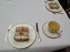 London Landmark Hotel afternoon tea sandwiches