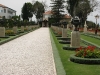 Pebbled path to door of Shrine of Baha'u'llah