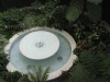 fountain and garden at Center for the Study of the Texts