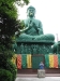 Posing with the Seated Buddha