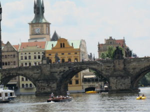 Vltava, Charles Bridge and St. Wenceslas