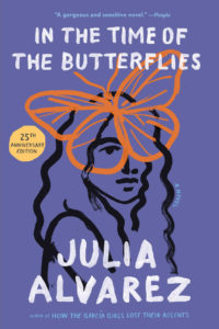 in the time of the butterflies book cover by Julia Alvarez