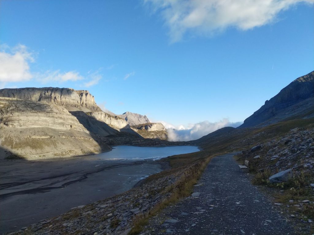 View to lake Daubensee