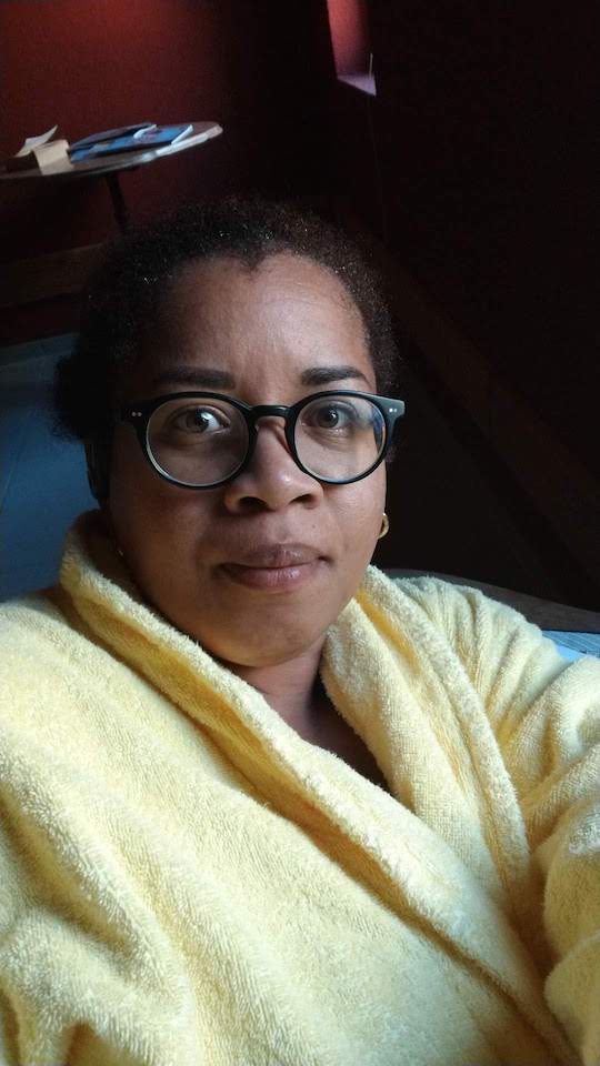 me at the spa in Leukerbad