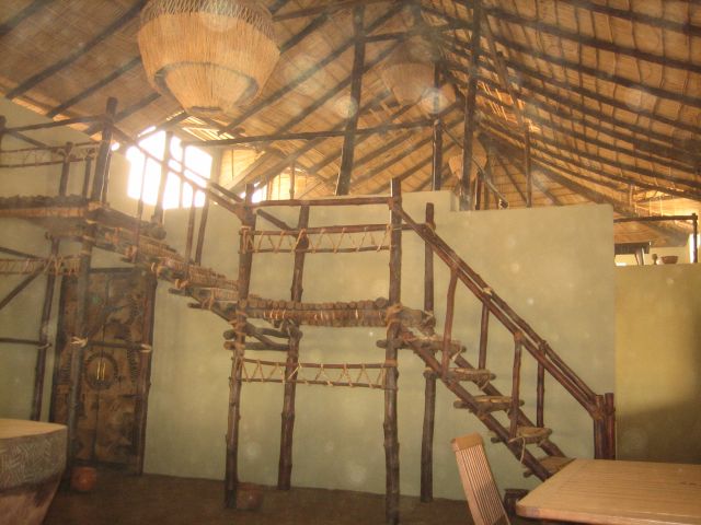the dining room at Meroë camp