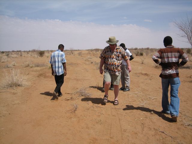 trying to see what punctured the tire